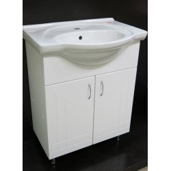 Mobilier de baie Clasic 55 cm cu lavoar HFL 550