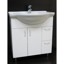 Mobilier de baie Clasic 75 cm cu lavoar HFL 750