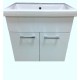 Mobilier baie QUATTRO Modena WHITE 60cm cu lavoar KF4560