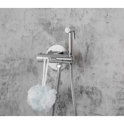 Baterie GAPPO G7290 Crom cu termostat (bide incorporat)