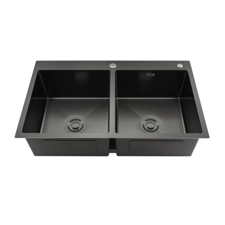 Chiuveta inox GAPPO GS8350-6 NEAGRA