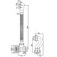 Êðàí øàðîâûé MINI 1/2' MF GIACOMINI R694X003