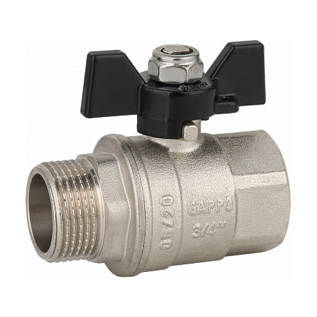 Robinet bila apa 3/4" M/F GAPPO G225.05