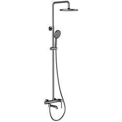 Душевая стойка со смесителем Gappo G2406-9 GRAFITE