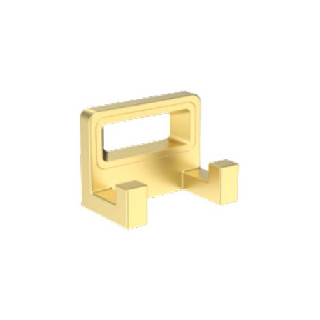 Крючок двойной GAPPO G30805-23 Satin GOLD