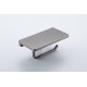 Suport hartie WC cu raft GAPPO G30803-9 GRAFIT