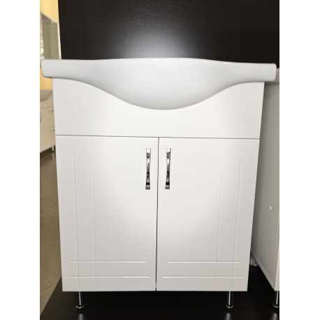 Mobilier de baie Clasic 65 cm cu lavoar HFL 650