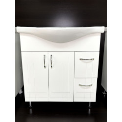 Mobilier de baie Clasic 75 cm cu lavoar HFL 750