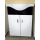 Mobilier de baie Modern Black 55 cu lavoar 7055