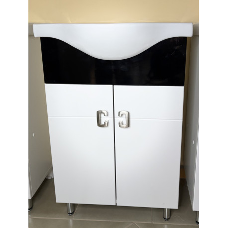 Мебель для ванной Modern Black 55 с умывальником 7055