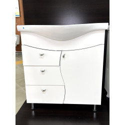 Mobilier de baie S-Line 75 cm cu lavoar HFL 750