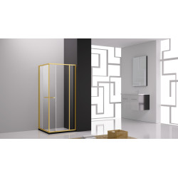 Душевая кабина GRSF 80x110x200 BRUSHED GOLD 8mm