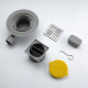 Трап душевой GAPPO G 81010-5 plastic 100x100