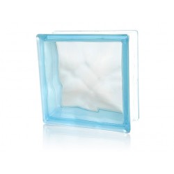 Caramida de sticla Cloudy Sapphire